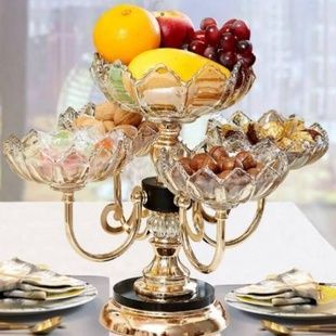 Піднос для фруктів та солодощів (5 тарілок) Fruit tray 1302-5