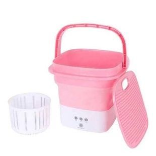 Складна пральна машина Folding Washing Machine Рожева