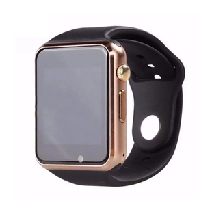 Умные Часы Smart Watch А1 Gold Black + Наушники подарок