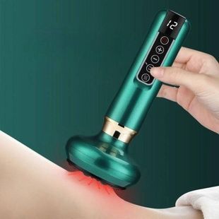 Масажер ручний вакуумний регульований Cupping massage Зелений