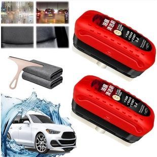 Щітка-очисник для автомобіля мультифункціональна Oil cleaning brush Чорна з червоним