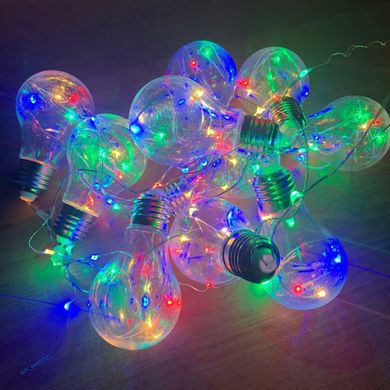 Світлодіодна гірлянда лампочки Едісона 75 LED (RD-9008) 2,5 м Мультик