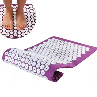 Ортопедичний масажний килимок Acupressure Mat Фіолетовий
