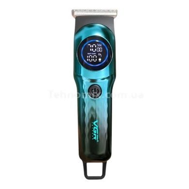 Триммер аккумуляторный 4 насадки 600mAh VGR V-966 Professional Черный с голубым