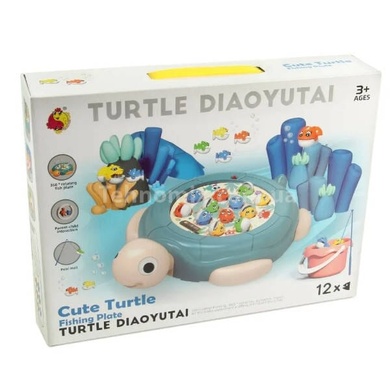 Игра детская Рыбалка магнитная. Ракушки Cute Turtle Голубая