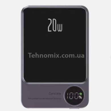 Power bank беспроводной с дисплеем XIYT Y211Magsafe 22.5W + 15W 10000 mAh Черный