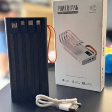 Power bank з дисплеєм Hoco 20000 mAh JA-A Чорний