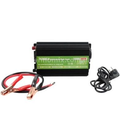 Преобразователь напряжения с функцией UPS 12-220V 1000W Tossa TAU1000L Черный с салатовым
