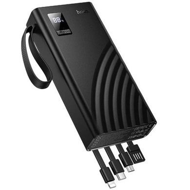 Power bank з дисплеєм Hoco 20000 mAh JA-A Чорний
