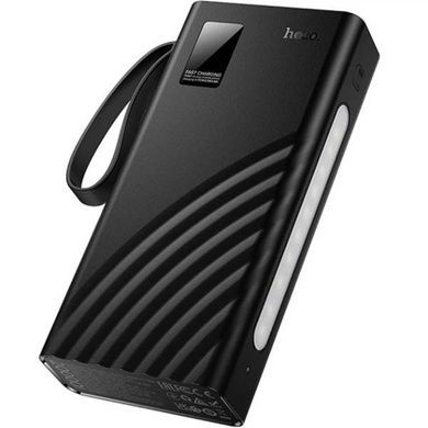 Power bank з дисплеєм Hoco 20000 mAh JA-A Чорний