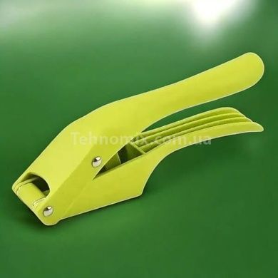 Прес для часнику подрібнювач ручний 2в1 Garlic Slicer Салатовий
