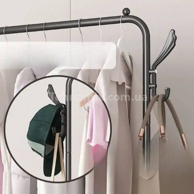 Вішалка для одягу New simple floor clothes rack Чорна