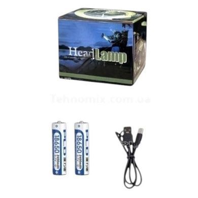 Фонарь налобный PLD-T115-2PM10-TG (white+red) Черный