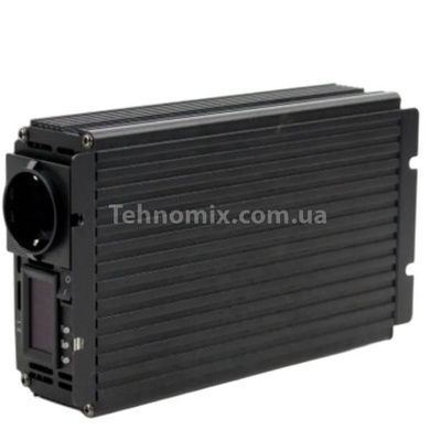 Преобразователь напряжения с функцией UPS 12-220V 1000W Tossa TAU1000L Черный с салатовым