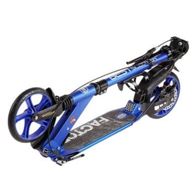 Самокат двухколесный с регулировкой высоты руля Best Scooter BS-88902 Черный с синим