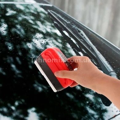 Щітка-очисник для автомобіля мультифункціональна Oil cleaning brush Чорна з червоним
