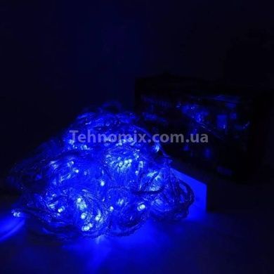 Гірлянда штора Водоспад внутрішня 480LED 3*3м Синє світло