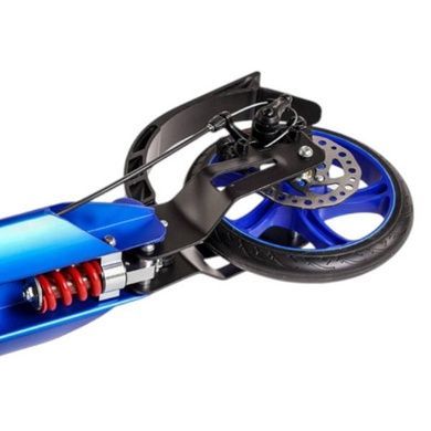 Самокат двухколесный с регулировкой высоты руля Best Scooter BS-88902 Черный с синим