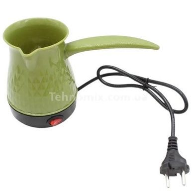 Турка электрическая дорожная 600Вт Electric Coffee Pot RAF R.157 Салатовая