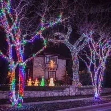 Уличная гирлянда 600 LED 50М Мультик