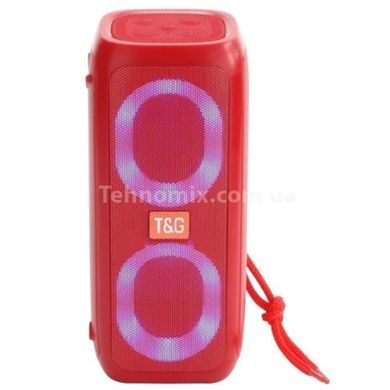 Колонка Bluetooth c функцией speakerphone с радио TG333 Красная