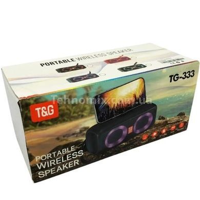 Колонка Bluetooth c функцией speakerphone с радио TG333 Красная