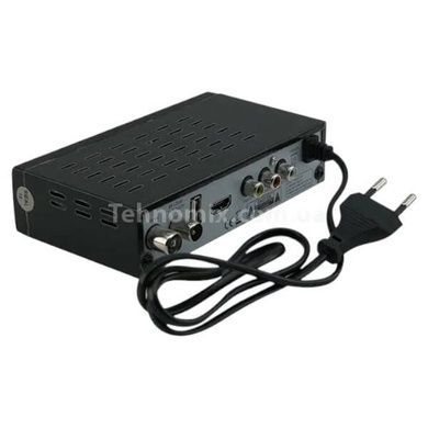 Тюнер цифровий DVB-T2 з підтримкою WiFi адаптера UKC 0967 Чорний