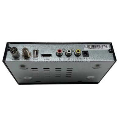 Тюнер цифровий DVB-T2 з підтримкою WiFi адаптера UKC 0967 Чорний