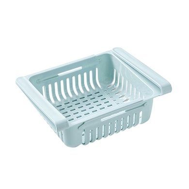Органайзер у холодильник Strechable Hanging Storage Rack розсувний Блакитний