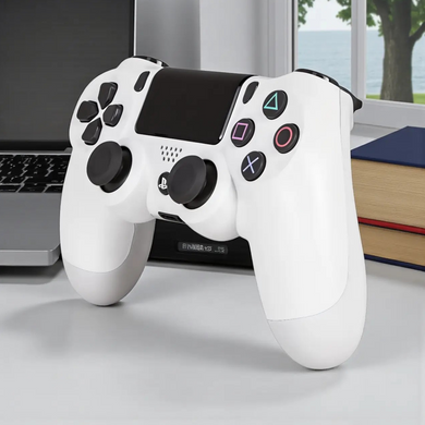 Джойстик геймпад Doubleshock 4 PS4 wireless controller Білий