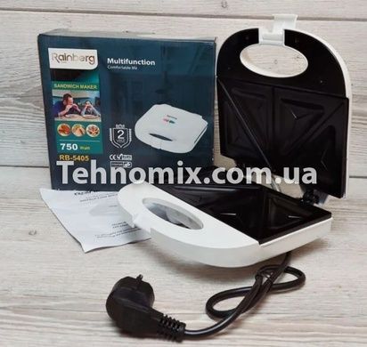 Сэндвичница, бутербродница Rainberg RB 5405 750 Вт