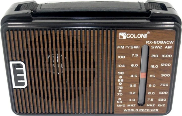 Радіоприймач Golon RX-608 Чорний