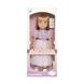 Лялька Модниця у фіолетовому платті 45см Baby Ardana