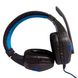 Ігрові дротяні навушники SY850 з мікрофоном (Сині)