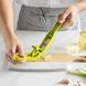 Прес для часнику подрібнювач ручний 2в1 Garlic Slicer Салатовий