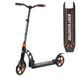 Самокат двухколесный 2 амортизатора колеса 20см 23023 Best Scooter Оранжевый