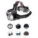 Фонарь налобный PLD-T115-2PM10-TG (white+red) Черный