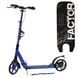 Самокат двухколесный с регулировкой высоты руля Best Scooter BS-88902 Черный с синим