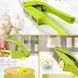 Прес для часнику подрібнювач ручний 2в1 Garlic Slicer Салатовий