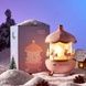 Проектор-ночник LED Карусель зайчиков WH-E11-02 (Bluetooth+аккумулятор) Розовый