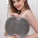 Коврик силиконовый массажный с присосками для душа MAG-671 Серый