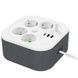 Сетевой фильтр удлинитель (4м LED, 4-220V, 2-USB, 1-PD Type-C) PNS-05 Белый