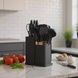 Набір силіконового кухонного начиння 21 шт Kitchenware Set Чорний