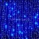 Гірлянда штора Водоспад внутрішня 480LED 3*3м Синє світло