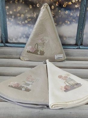 Рушники з вишивкою Pupilla Bernini 70х70 набір 2шт