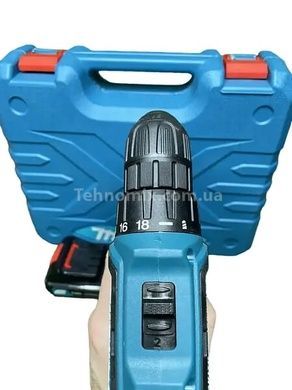 Шуруповерт аккумуляторный MAKITA 331DWE 21V/2.0Ah с набором инструментов Li-Ion