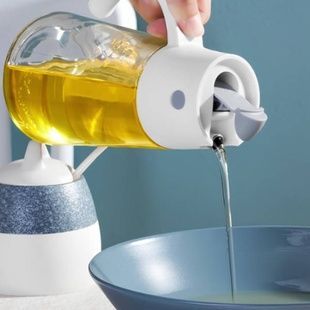 Пляшка для олії з ручкою 550 мл Біла