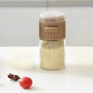 Сільничка з точним контролем кількості Seasoning bottle Коричнева