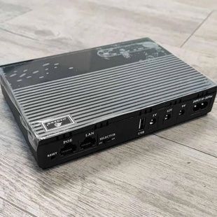 Безперебійник для роутера 5v, 9v, 12 вольт mini ups 20000 mAh JiaGeng m-303 Чорний