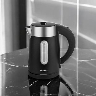 Электрочайник 1200W 1л Sokany SK-0808 Черный